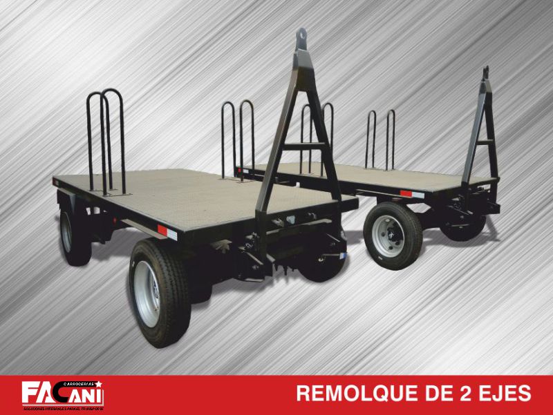 02 remolque de 2 ejes carrocerias facani Peru