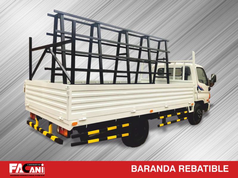 10 sobre chasis baranda rebatible carrocerias facani Peru