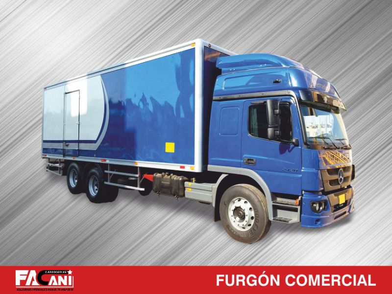 19 sobre chasis furgon comercial carrocerias facani Peru
