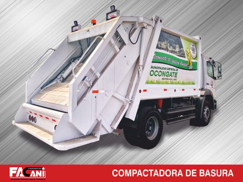 25 sobre chasis compactadora de basura carrocerias facani Peru